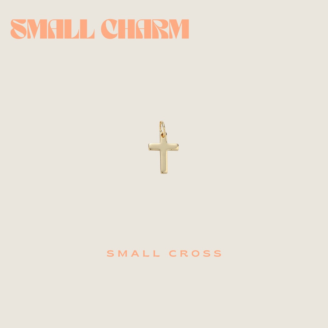 Mini Cross charm - small