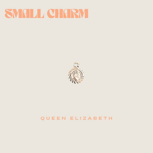 Queen Elizabeth charm - small