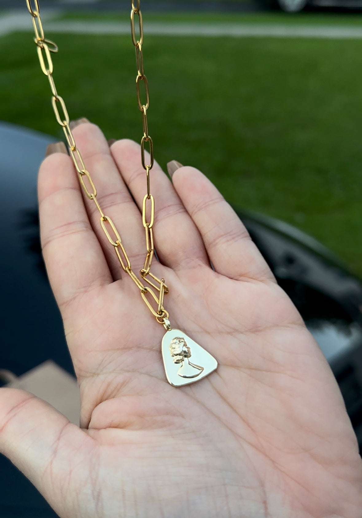 Golden Girl Pendant