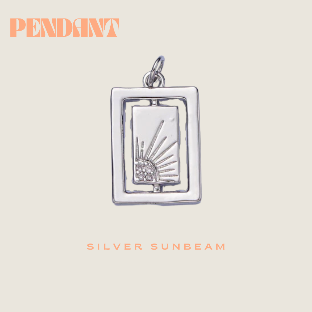 Silver Sunbeam Pendant