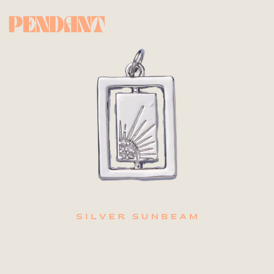 Silver Sunbeam Pendant